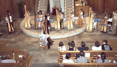 Drei aussergewöhnliche und hochkarätige Forstkonzerte mit Violine, Harfe und Orgel