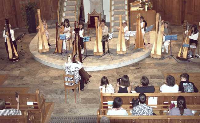 Drei aussergewöhnliche und hochkarätige Forstkonzerte mit Violine, Harfe und Orgel