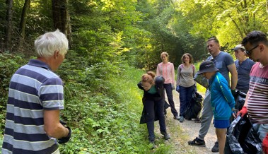 Freiwillige jagten Neophyten nach