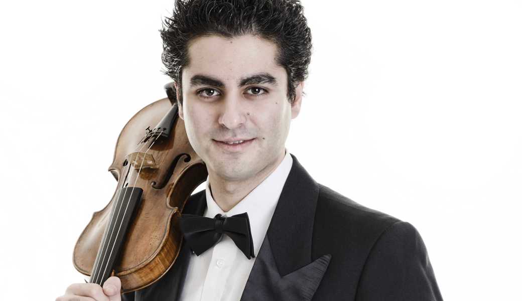 Julius Aria Sahbai (Violine) konzertiert in Berneck.