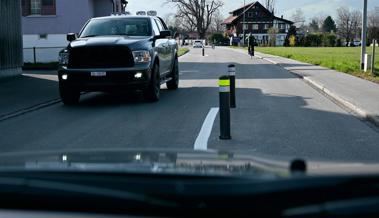Autos sollen hier langsamer fahren