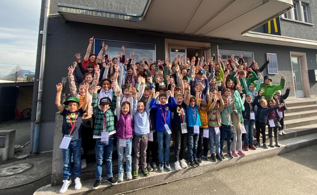 Kinder sahen «Lucy ist jetzt Gangster» als Vorpremiere im Kino