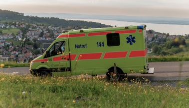 Aktion des Rettungsdienstes zum Tag der Nummer 144 am 14.4.