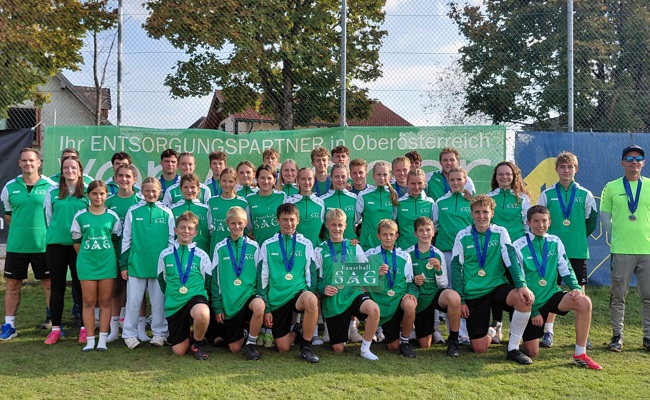 Europäisches Gold und Silber für die Faustballjugend 