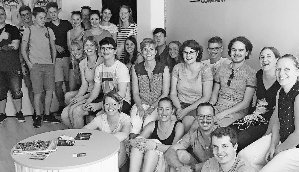 Die Leiterinnen und Leiter genossen den Ausflug.  Die Leiterinnen und Leiter genossen den Ausflug.