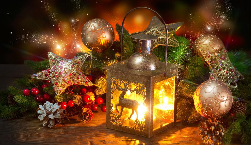 Es weihnachtet schon da und dort.