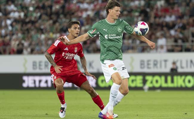 St.Gallen überzeugt beim 3:1-Auswärtssieg bei Sheriff Tiraspol
