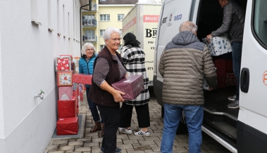 107  Weihnachtspäckli sind auf dem Weg nach Osteuropa