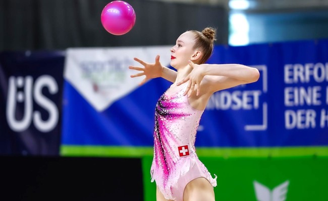 Ein überraschender Einsatz für die Gymnastin Leni Leufen