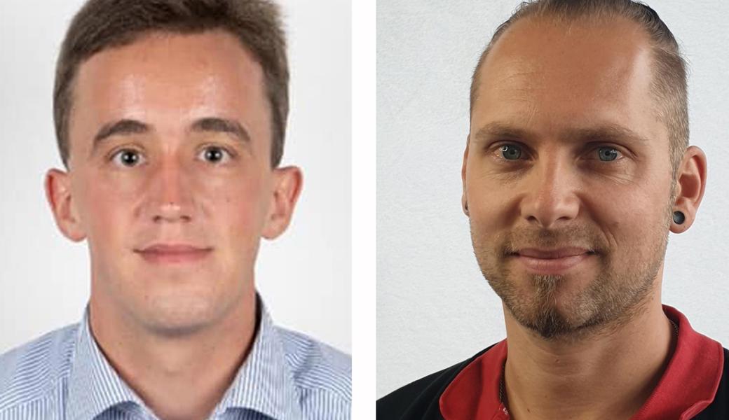 Mauritius Berchtel (links) nimmt neu im Gemeinderat Einsitz. Stefan Bär (rechts) wechselt aus der GPK in den Schulrat.