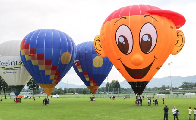 Speziellen Ballon getauft