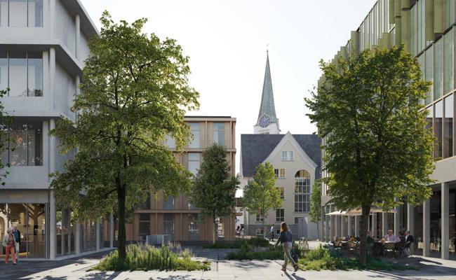Neues Dorfzentrum wird vorgestellt