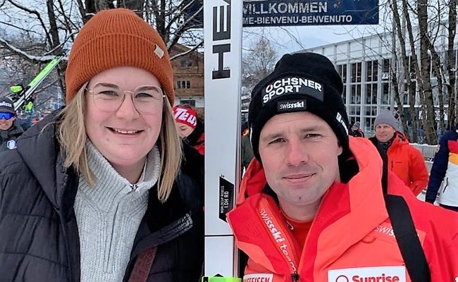 Unsere Online-Redaktorin traf die Schweizer Skistars