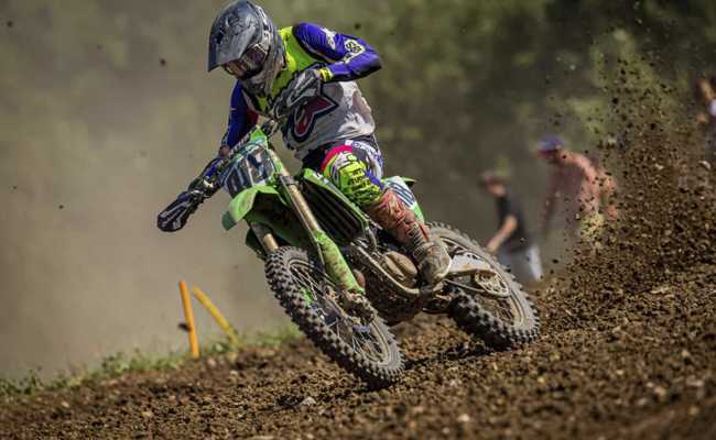 Luca Büchel erreicht dritten Platz beim fünften Lauf der SAM-Motocross-Meisterschaft