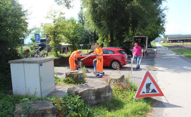 «Der Spielplatz ist kein Festplatz» - Parkplatz wird drum neu gestaltet