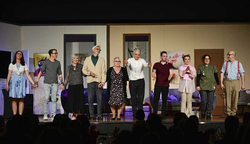 Die Schauspielerinnen und Schauspieler tauchten mit Herzblut in ihre Rollen ein.