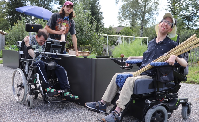 Dank Crowdfunding: Die Blumen blühen, die Betreuten strahlen