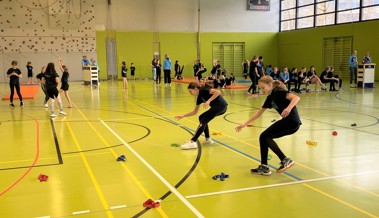 Grossaufgebot in der Turnhalle beim KTV Altstätten
