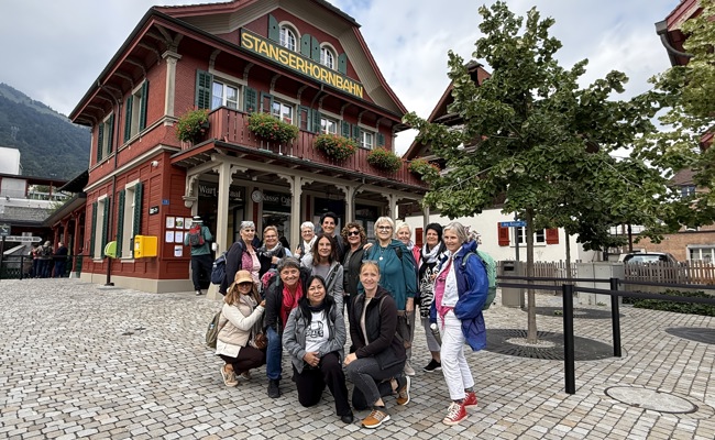 Die Frauenriege war unterwegs: Ein Tag auf dem Stanserhorn