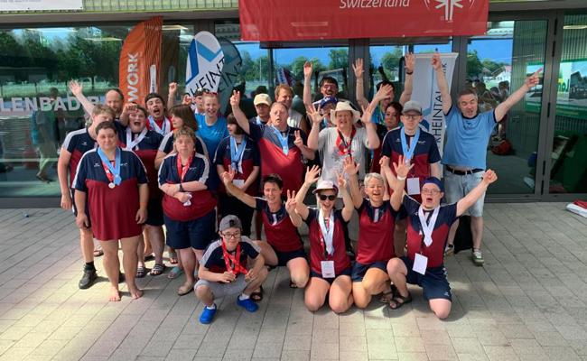 PluSport Rheintal trat am regionalen Special Olympics Schwimmwettkampf an