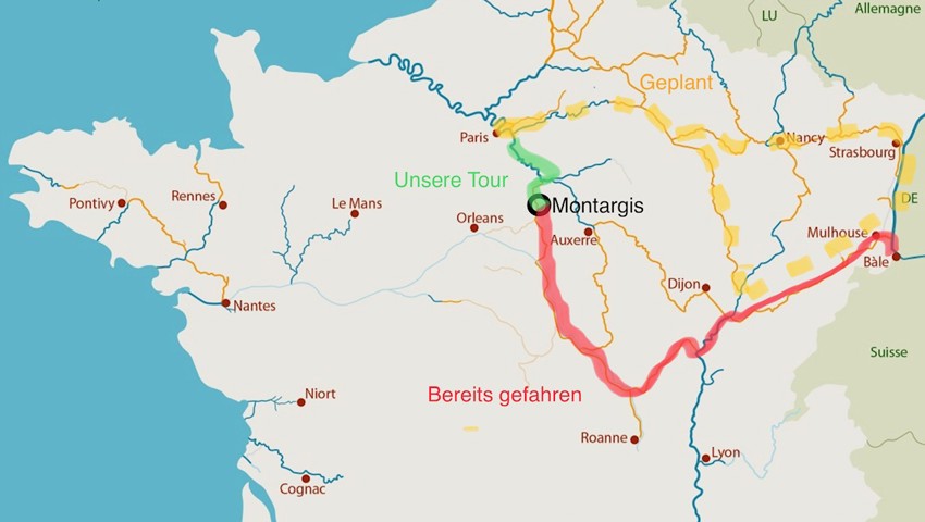 Olaf Tiegel und Karl Zoller waren auf der grün eingefärbten Strecke an Bord der «Soloris». Olaf Tiegel und Karl Zoller waren auf der grün eingefärbten Strecke an Bord der «Soloris».