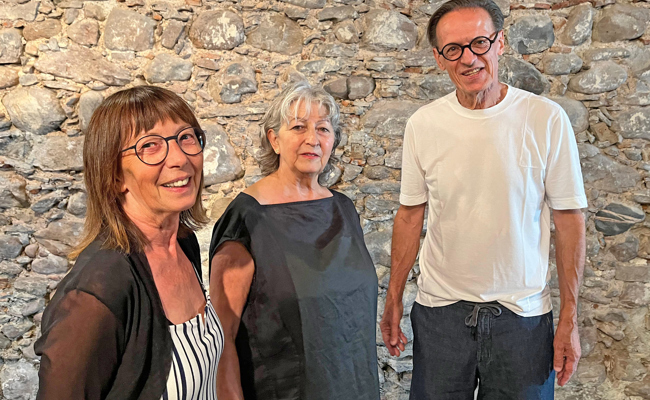Drei Kunstschaffende aus der Marktgasse zeigen ihre Werke unter den Bögen