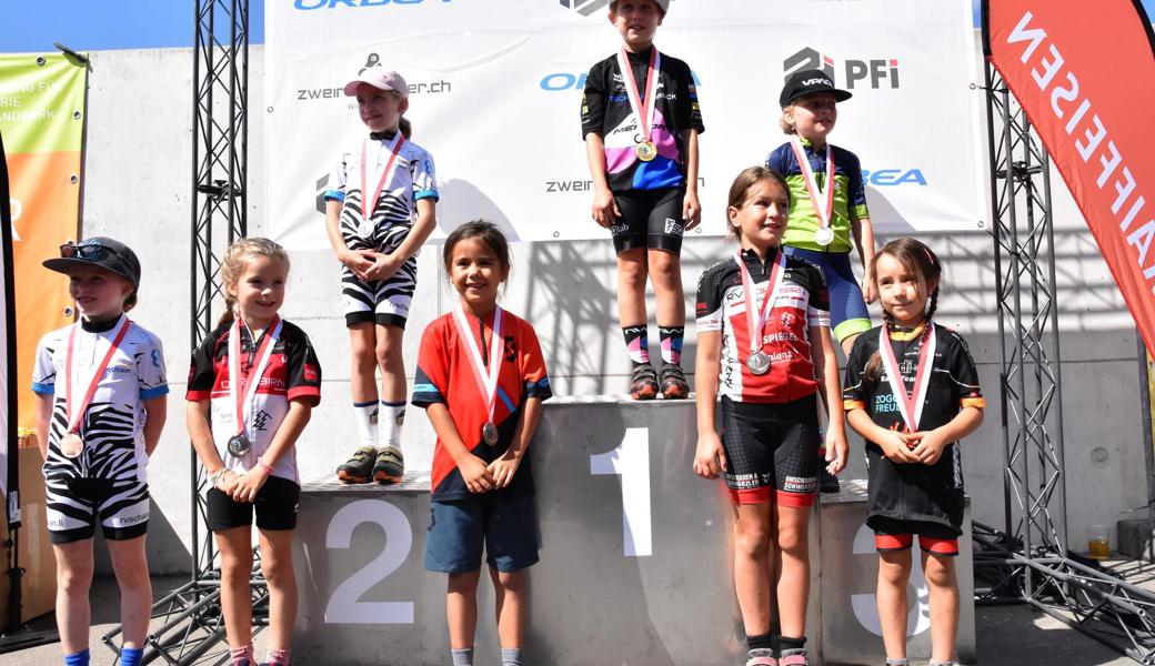 Gianna Bichsel aus Berneck stieg in der U9 auf die oberste Podiumsstufe.