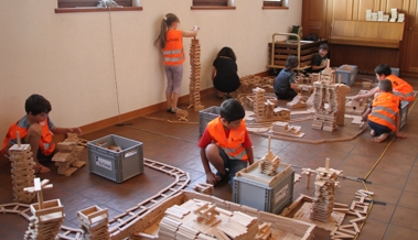 Holzbauwelt im evangelischen Kirchgemeindehaus