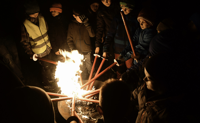 Mit dem Funkenfest den Winter verjagt