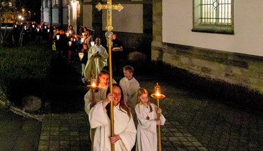 Lichterprozession am Gedenktag des HI. Don Bosco