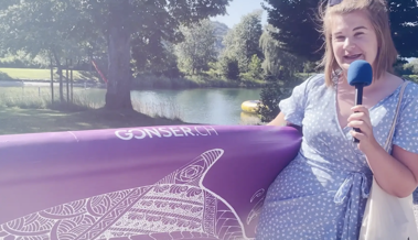 Rheintaler Baditest: Baggersee Kriessern – ein Paradies für Daheimgebliebene