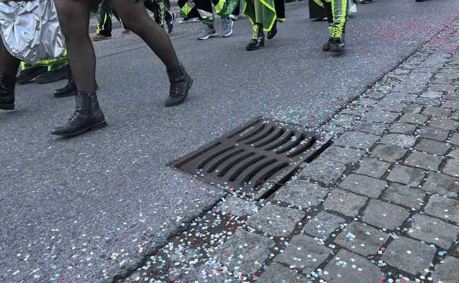 Die bunte Kehrseite der Fasnacht: Was die Putzequipe leistet
