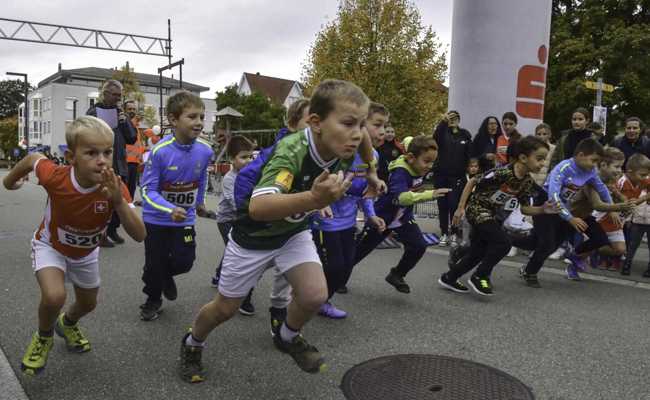Läufe von 400 Metern bis 42,195 Kilometer in und durch St. Margrethen