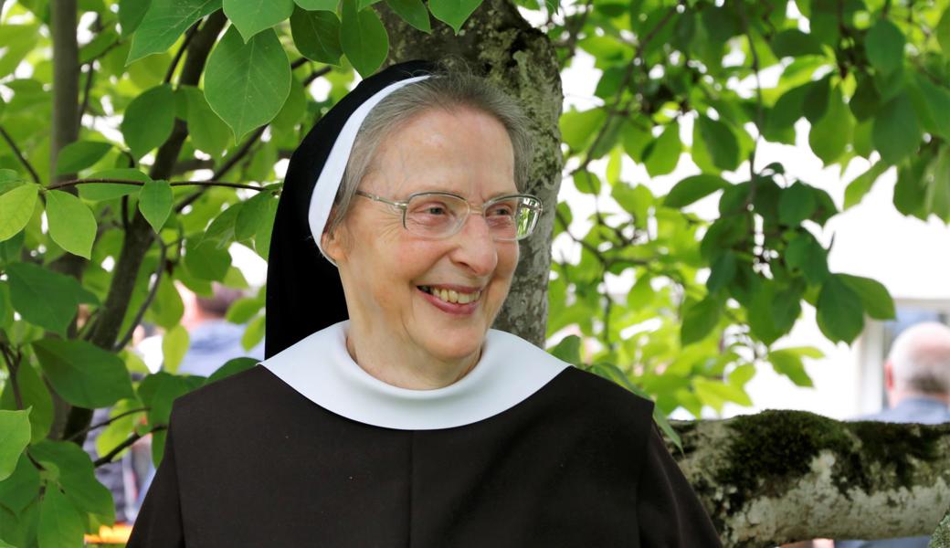 Die Oberin des Klosters, Frau Mutter Angelika Scheiber