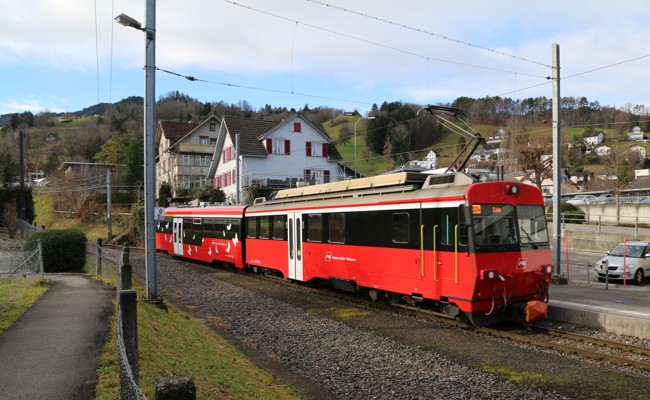 Appenzeller Bahnen bestätigen: Gaiserbähnli bei Haltestelle «Alter Zoll» entgleist
