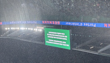 St.-Gallen-Spiel gegen Lugano kurz vor dem Anpfiff abgesagt