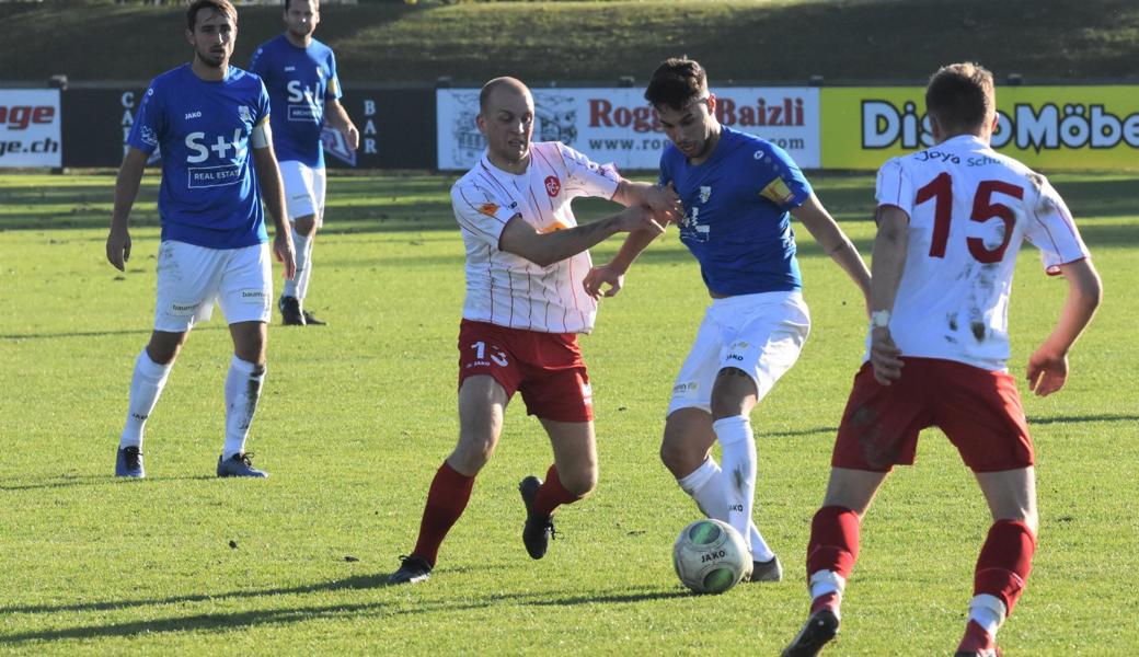 Für die Widnauer mit (von rechts) Ceyhun Tüccar, Valentin Aggeler und Diego Liechti steht heute Freitag bereits das erste Testspiel auf dem Programm.
