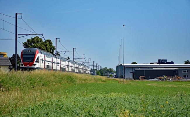 Keine Werkstrasse beim Bahndamm