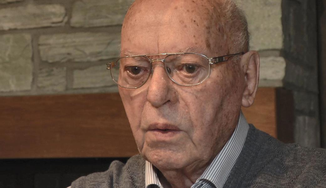 Walter Kobler, 94-jährig, Rüthi