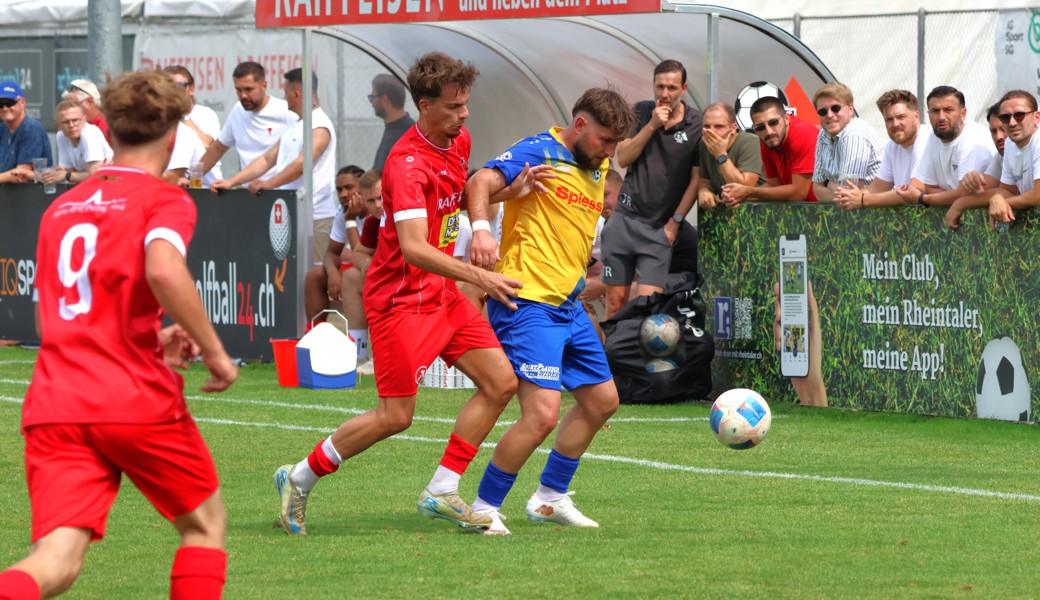 FC Montlingen gewinnt das Derby gegen Au-Berneck zum Auftakt mit 2:1