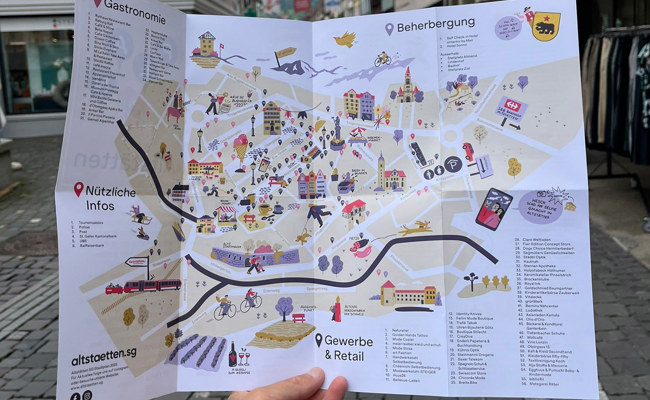 Neuer Stadtplan: Kultur, Spiel und Abenteuer in verwinkelten Gassen