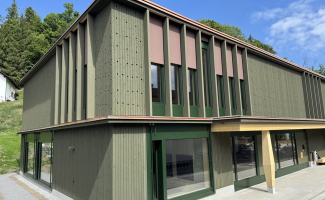 Nach eineinhalb Jahren Bauzeit: Der neue Doppelkindergarten mit Musikzentrum ist fertig