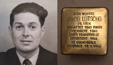 Erster Stolperstein im Rheintal: Gedenkfeier für ein Balgacher Opfer des Nationalsozialismus