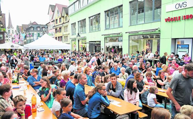 Grosses Publikum, grosses Finale