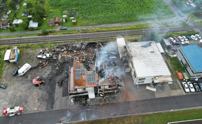 Das Feuer raubte ihnen die Heimat