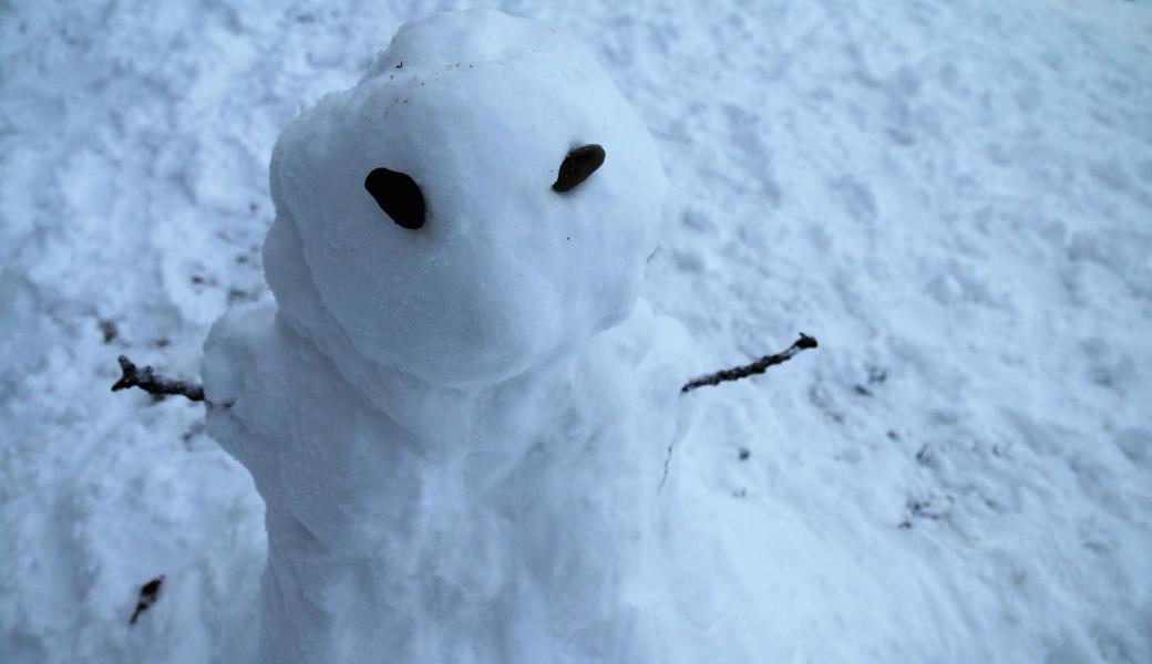 Alien-Schneemann