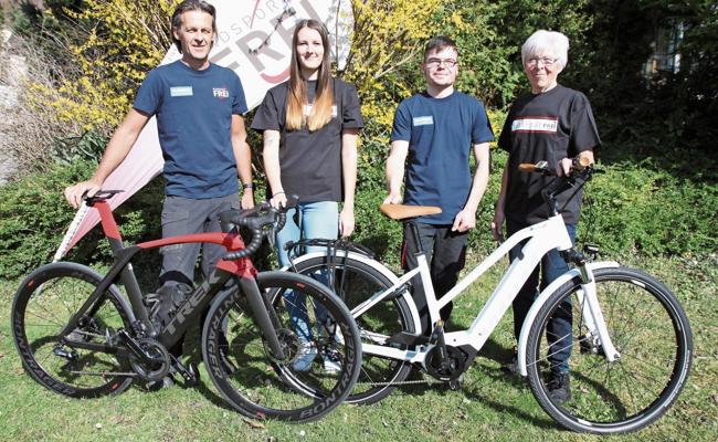 Frühlingsausstellung und  Jubiläum bei Radsport Frei