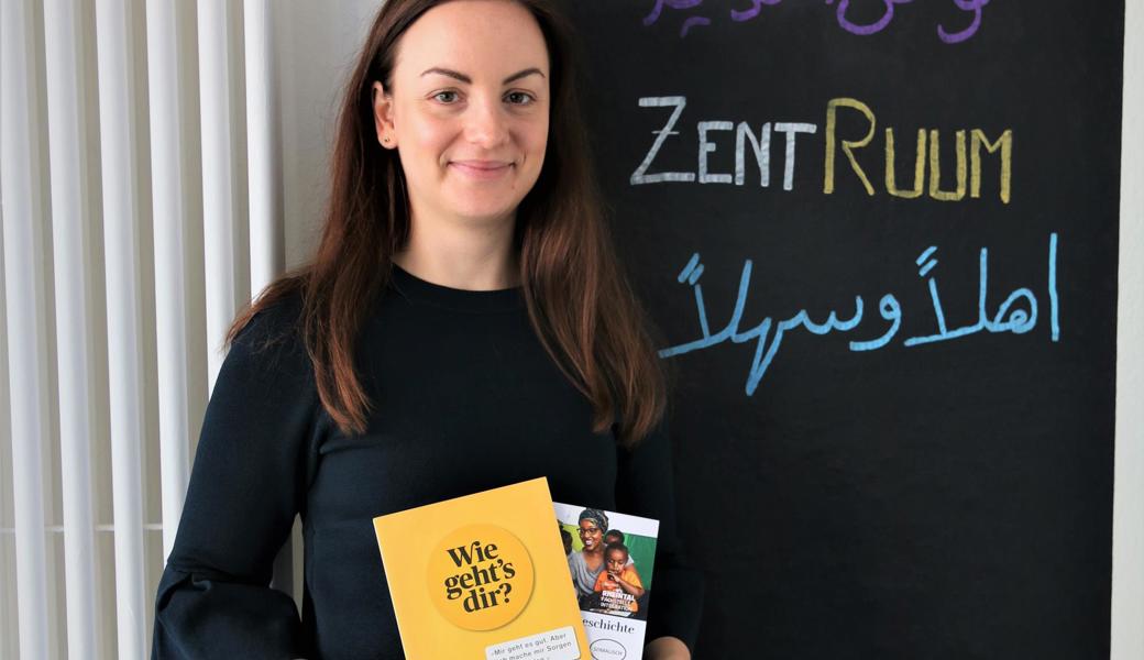 Belinda Locher (Bild), Mitarbeiterin der Sozialen Dienste Au, koordiniert das «ZentRuum» mit Daniela Benz von der offenen Jugendarbeit. 