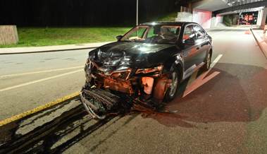 Auffahrunfall:  beide beteiligten Autofahrer betrunken