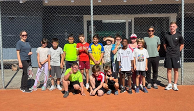 Tennis als willkommene Abwechslung